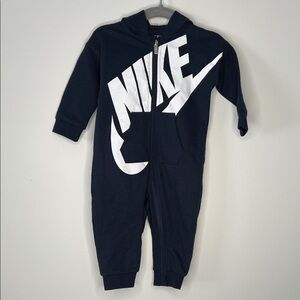 Nike Kids Navy and White Footie